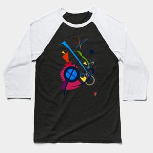 Modernism in the style of Kandinsky Baseball T-Shirt